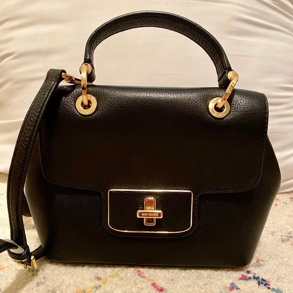 Michael Kors - Emery Black Leather Satchel - NWT